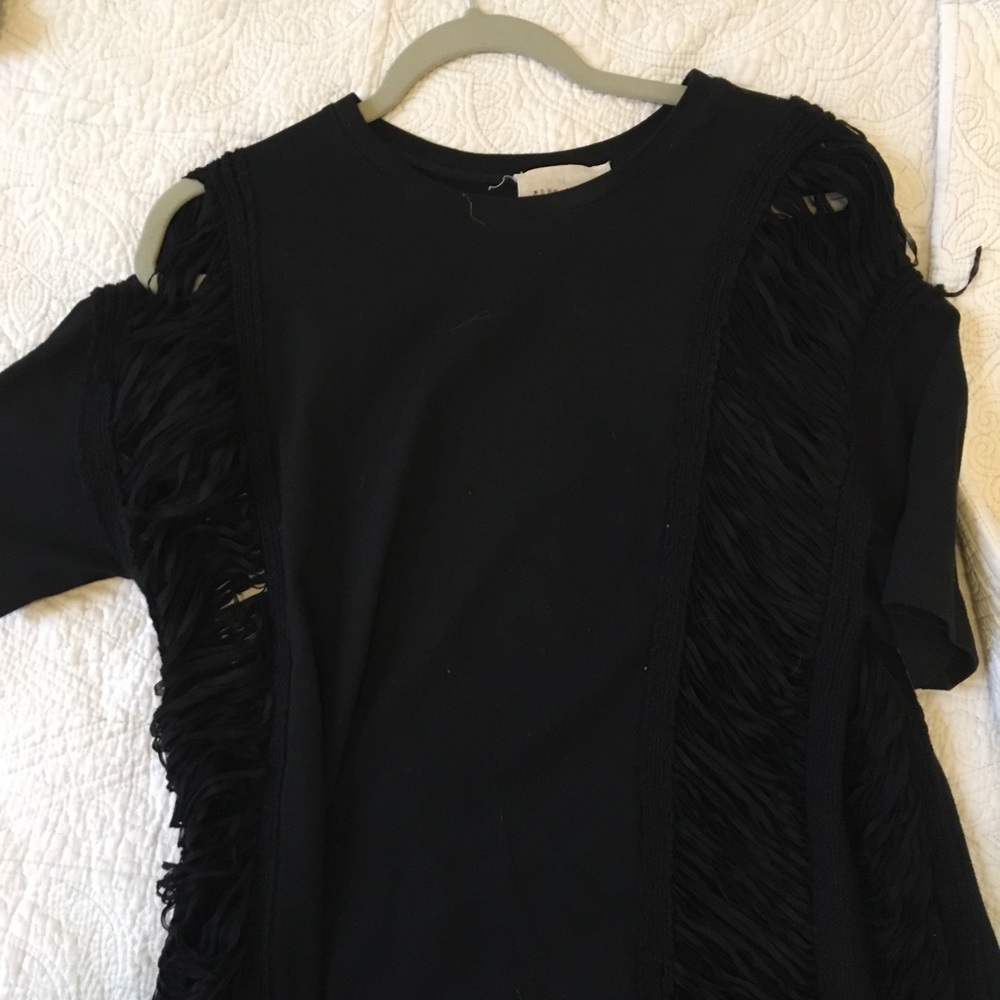 Black Party top moon river brand